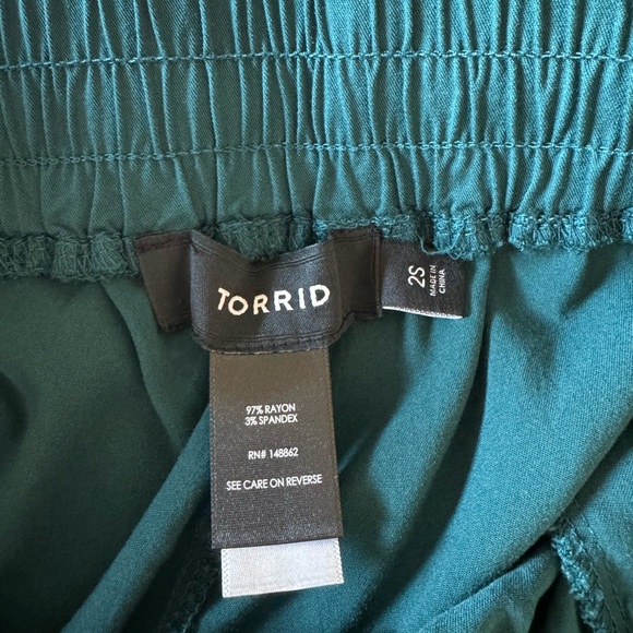 Wide Leg Cotton Pants - Picture 6 of 11